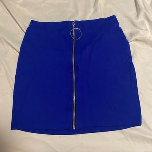 Blue skirt with tags